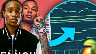 Making A Dark Trap Beat For Clavish, Fredo (UK Rap Tutorial - FL studio 21)