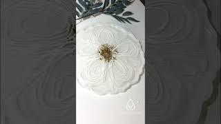 Часы цветок из эпоксидной смолы resin epoxy flowers