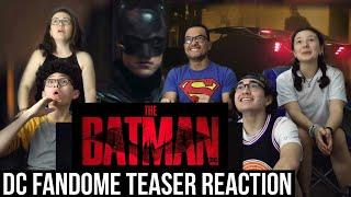 The Batman Teaser Trailer Reaction DC FANDOME | MaJeliv Reactions | THE NEW CAPED CRUSADER!!