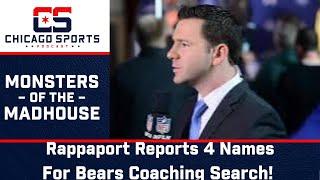 Ian Rapoport Reveals Four Potential Candidates For Bears Coaching Search! | Monsters Of The Madhouse