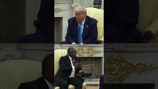 #Ramaphosa to #Trump: 'I'm sorry, I don't have a plane to give you' | #shorts #southafrica #usa