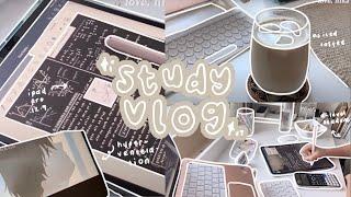 48 hour study vlog  revising for exams, lots of ipad note taking, alevel maths ft. idenati