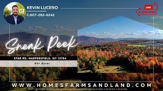 Sneak Peek! Land For Sale. Star Rd, Happerfield NY. Kevin Lucero Your Upstate New York Realtor!
