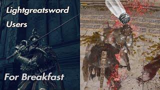 Elden ring PvP Lightgreatsword users for breakfast (teaser)