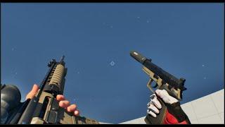 UE5 First Person Shooter Controller fluid vault test