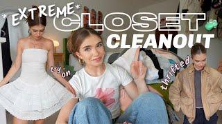 CLEANING OUT MY CLOSET AFTER 5+ YRS OF THRIFTING ‍