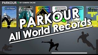 All World Records in PARKOUR - Bhop Pro Records 2022