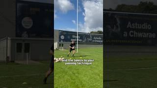 Solo Passing #rugby #kaizenrugby #kaizen #passing #rugbypassing #training #improvement