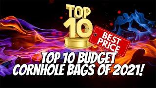 Top 10 Budget Cornhole Bags of 2021 // Everything is Under 60$!