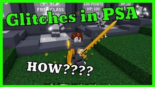 18 glitches in PSA (PROJECT SUBMUS ACCUDO DEMO)