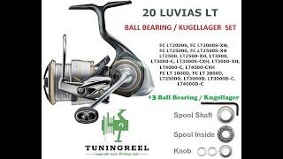 Full Upgrade ダイワ Daiwa 20 Luvias LT ルビアス auch 20 Airity 24 19 Certate セルテート Tuning Reel Rolle SLP