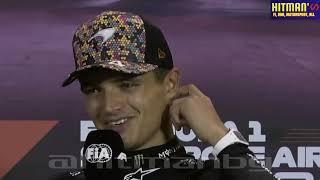 Top three drivers post RACE press conference | F1 2024 Singapore Grand Prix (Marina Bay)