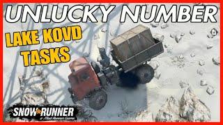 SNOWRUNNER PS4 Lets play UNLUCKY NUMBER Task Walkthrough Lake Kovd