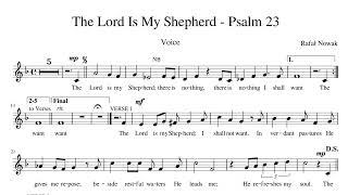 The Lord is my Shepherd - Psalm 23