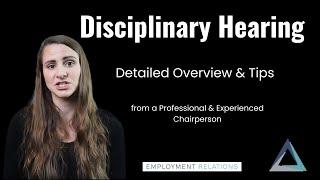 Disciplinary Hearing Comprehensive Overview