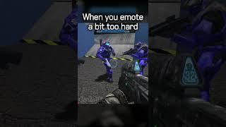 Emoting in Halo goes wrong | Clip Vault #shorts