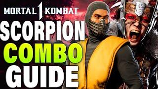 Mortal Kombat 1 Scorpion Combos - MK1 Scorpion Combo Tutorial