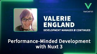 Performance-Minded Development with Nuxt 3 | VueConf US 2024