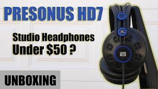 Presonus HD7 Headphones Unboxing / Review