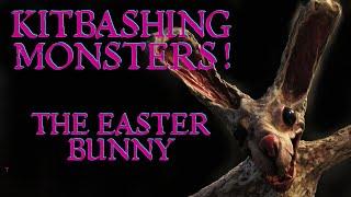 Kitbashing Monsters - Evil Easter Bunny Monster - Creature Kitbash | Dark Nook