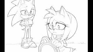 Hidden Feelings A SonAmy Animatic (Dub) By: EvilShadix (Sonic Comic Dub Animations)