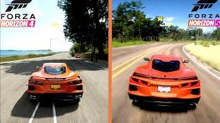 Forza Horizon 4 vs Forza Horizon 5 - Graphics Comparison