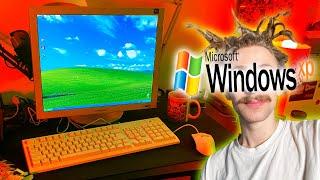 zbudowałem retro stanowisko z windows xp (nostalgia)