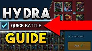 How to Build a HYDRA (QUICK BATTLE) TEAM in Raid: Shadow Legends!! (2025 Update)