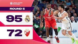 Musa and Campazzo on Fire | Real Madrid - Crvena Zvezda | BASKETBALL HIGHLIGHTS R5 2024-25