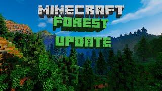 Что если майнкрафт имел лесное обновление - forest update