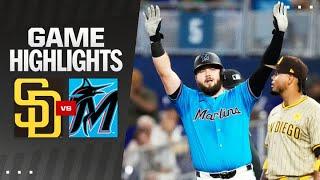 Padres vs. Marlins Game Highlights (8/11/24) | MLB Highlights