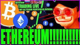 ALERT  BITCOIN PRICE LIVE TRADING - ETHEREUM BREAKOUT - MARKET WEEKLY CLOSE - CRYPTO ALTCOIN SEASON