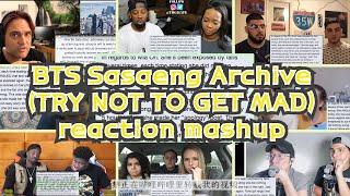 [BTS] BTS Sasaeng Archive (Try Not To Get Mad)｜reaction mashup