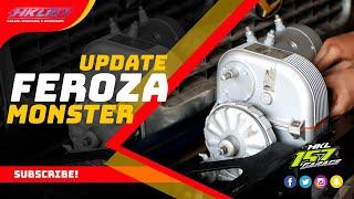 UPDATE Mobil Feroza MONSTER Modifikasi By HKL157 Garage Menggunakan Winch Warn 8274