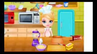 Games cooking - Baby cooking cake - game movie