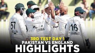 Full Highlights | Pakistan vs England | 3rd Test Day 1, 2024 | PCB | M3G1K