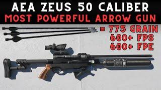 The AEA Zeus - World's Most Powerful Arrow Gun (If you get ads on this video, please leave comment!)