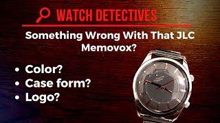 Something Wrong with A Jaeger-LeCoultre Memovox? New Show on Caseback Watches?