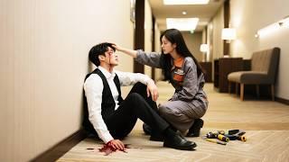 修理工女孩救下的受傷男人竟是帥氣多金的總裁，總裁對她一見鐘情，從此她人生逆襲！#短劇 #短劇全集 #短劇推薦 #drama #movie #甜寵 #逆襲 #都市