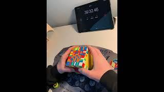 Solving 11x11 PB #rubikscube #cubing #11x11
