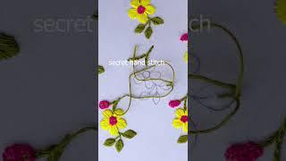 simple all over embroidery design #trendingshorts #art #embroidery