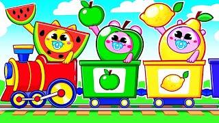 Little Color Train for Kids | Funny Song For Baby & Nursery Rhymes by Toddler Zoo