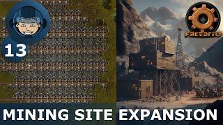 MINING SITE EXPANSION - Step 13: Factorio Megabase (Step-By-Step)