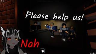 SACRIFICING PEOPLE on ALLEYWAY as an OFFICIAL CATBOY GHOST - Roblox Specter (VTuber)