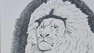 DRAW A PIKTURE OF A LION/НАРИСУЙТЕ ИЗОБРАЖЕНИЕ ЛЕВА/ARSLON RASMINI CHIZISH/АРЫСТАННЫН СУРЕТIН САЛ