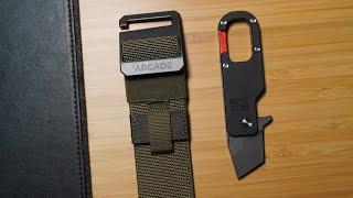 Add THESE To Your EDC! • Arcade Alu Belt & WarBow Mini Tanto Review