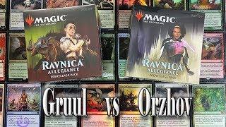 MTG Ravnica Allegiance Prerelease Kit | Gruul & Orzhov