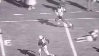 Alabama's Tommy Lewis tackles Rice's Dicky Maegle in the 1954 Cotton Bowl