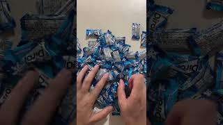 zvachka dirol mint️ #asmrtime #chocolate #asmrshorts #dirol #asmr #mint