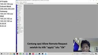 Konfigurasi IP Publik Statik Pada Router Mikrotik